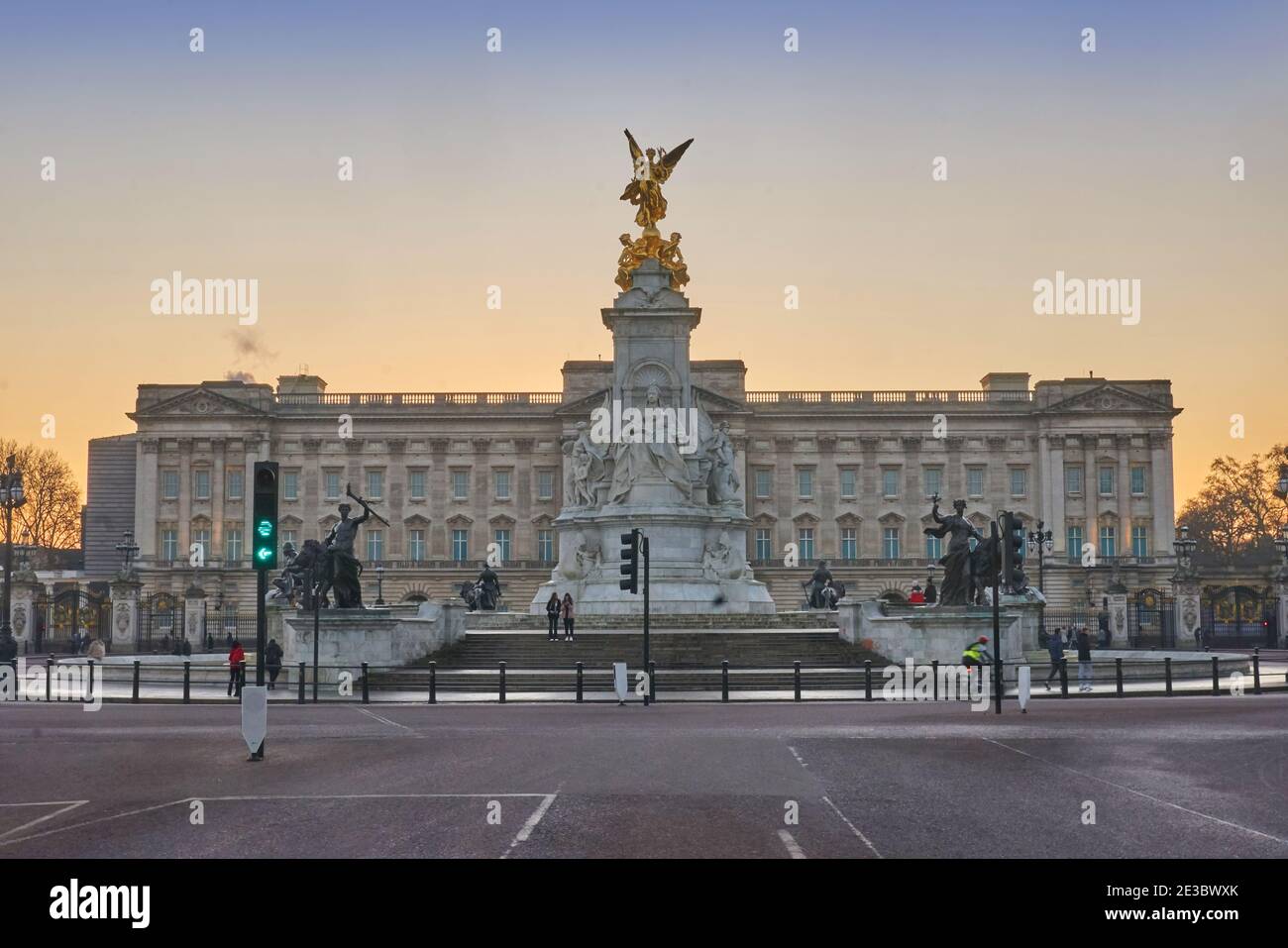 Buckingham palace Foto Stock