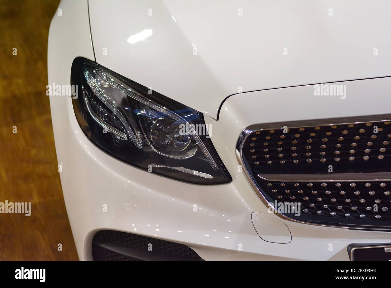 Belgrado, Serbia - 29 marzo 2019: MERCEDES. Salone internazionale dell'automobile di Belgrado. Mostra auto. Foto Stock
