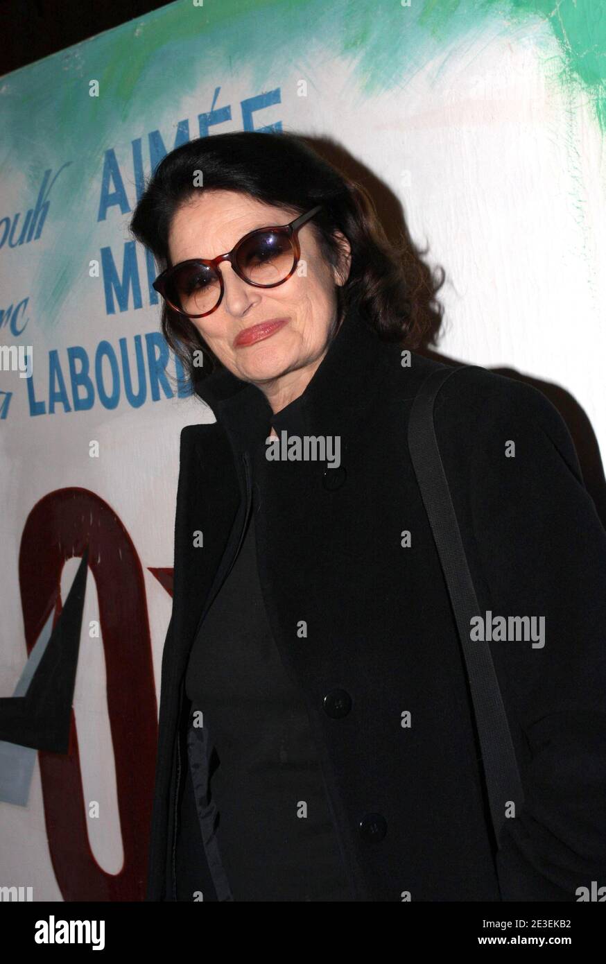 L'attrice francese Anouk Aimee partecipa al 4° incontro Internazionale del Patrimonio del Cinema al Municipio di Vincennes, vicino a Parigi, il 29 gennaio 2009. Foto di Benoit Pinguet/ABACAPRESS.COM Foto Stock