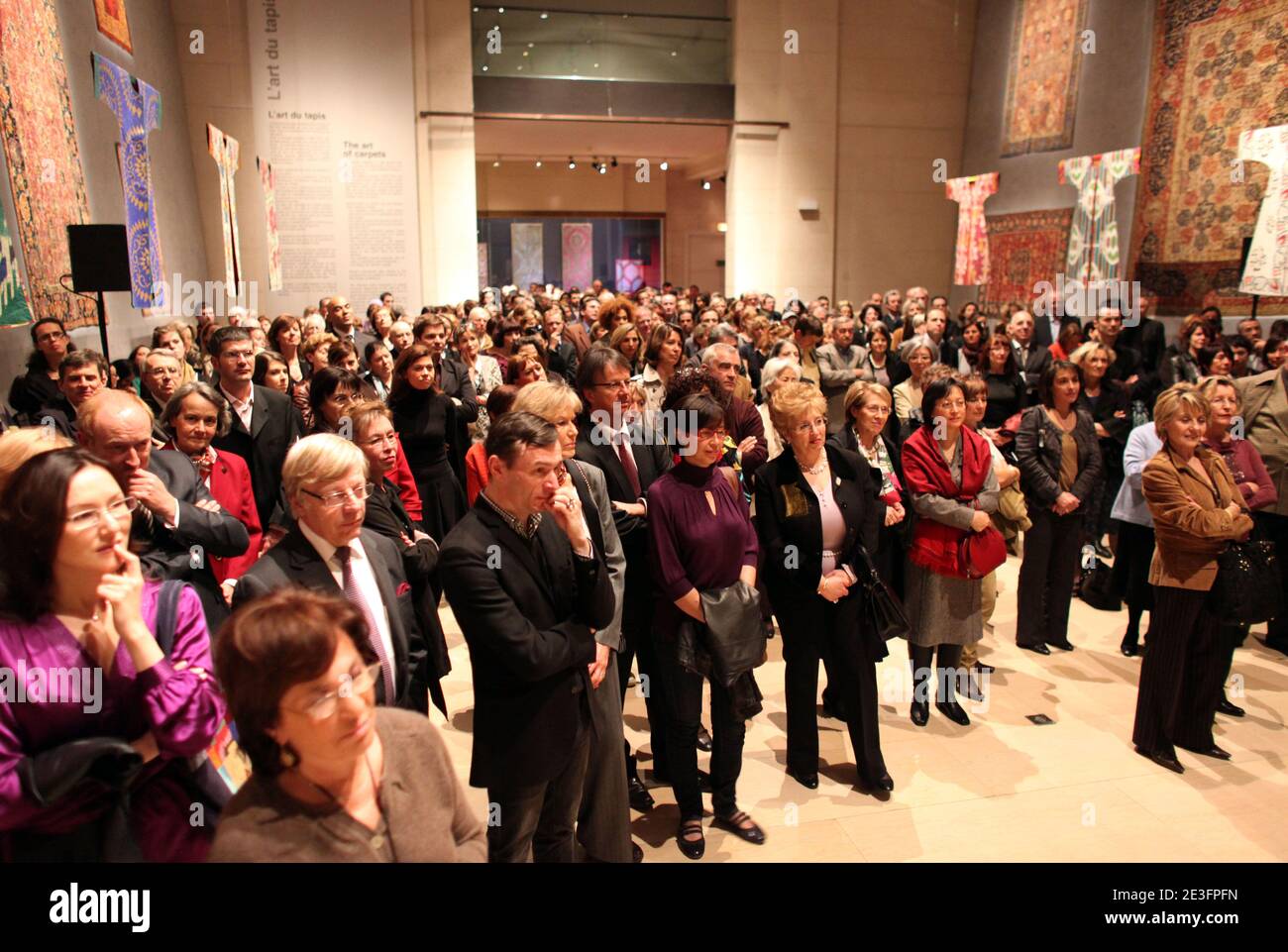 Lancio della mostra di Franck Sorbier 'la couture corps et ame' tenutasi presso il 'Mustee des tissus' di Lione, Francia, il 17 marzo 2009. Foto di Vincent Dargent/ABACAPRESS.COM Foto Stock