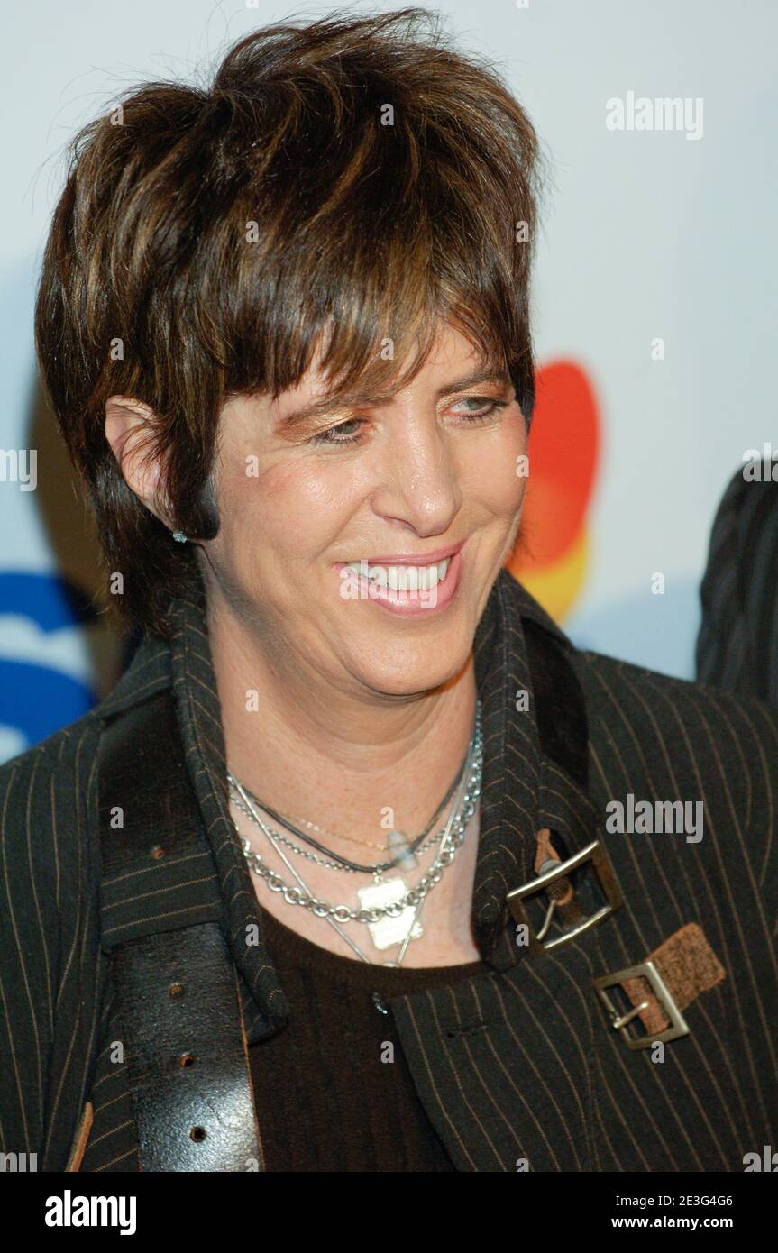 La cantautrice Diane Warren partecipa agli arrivi per il Clive Davis Pre-Grammy Party al Beverly Hilton Hotel il 09 febbraio 2008 a Los Angeles, California. Credito: Jared Milgrim/l'accesso fotografico Foto Stock