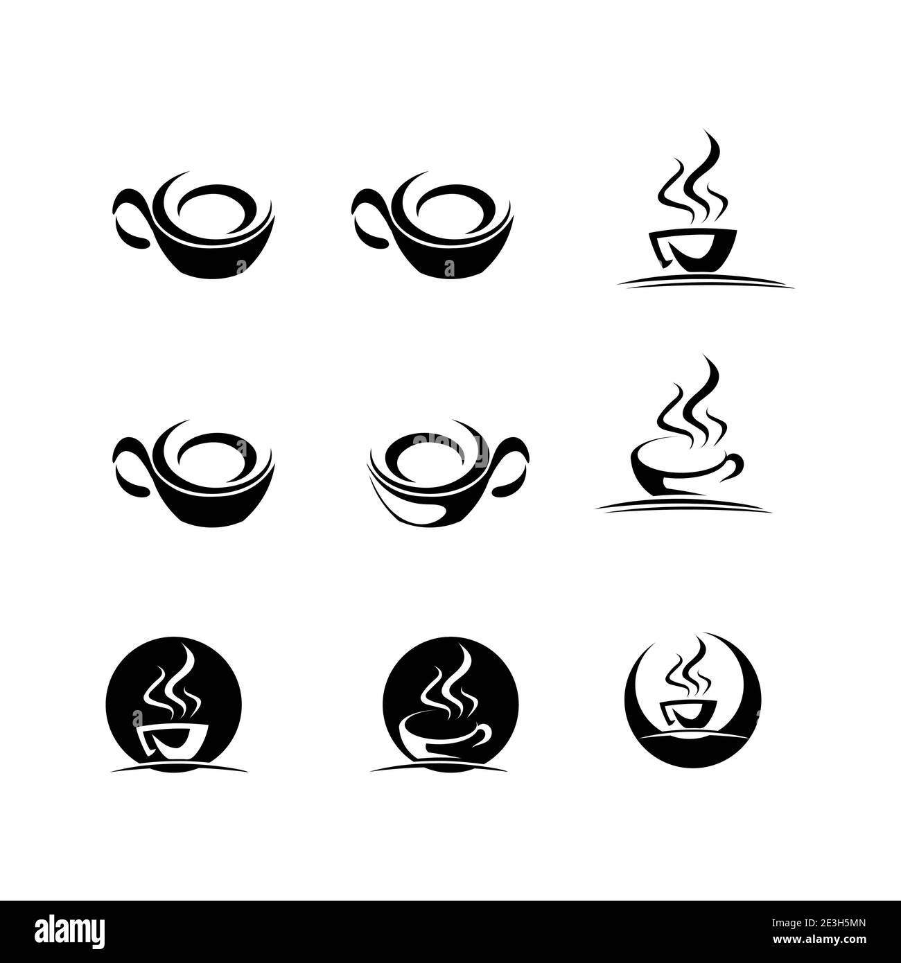 Film astratto icona illustrazione vettoriale modello di progettazione Foto Stock