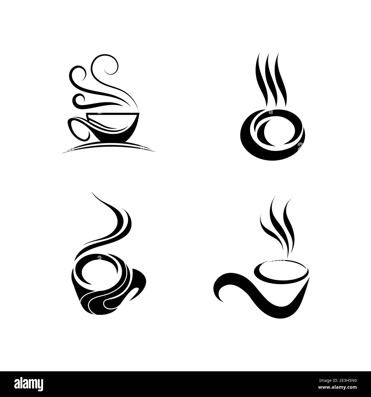 Film astratto icona illustrazione vettoriale modello di progettazione Foto Stock