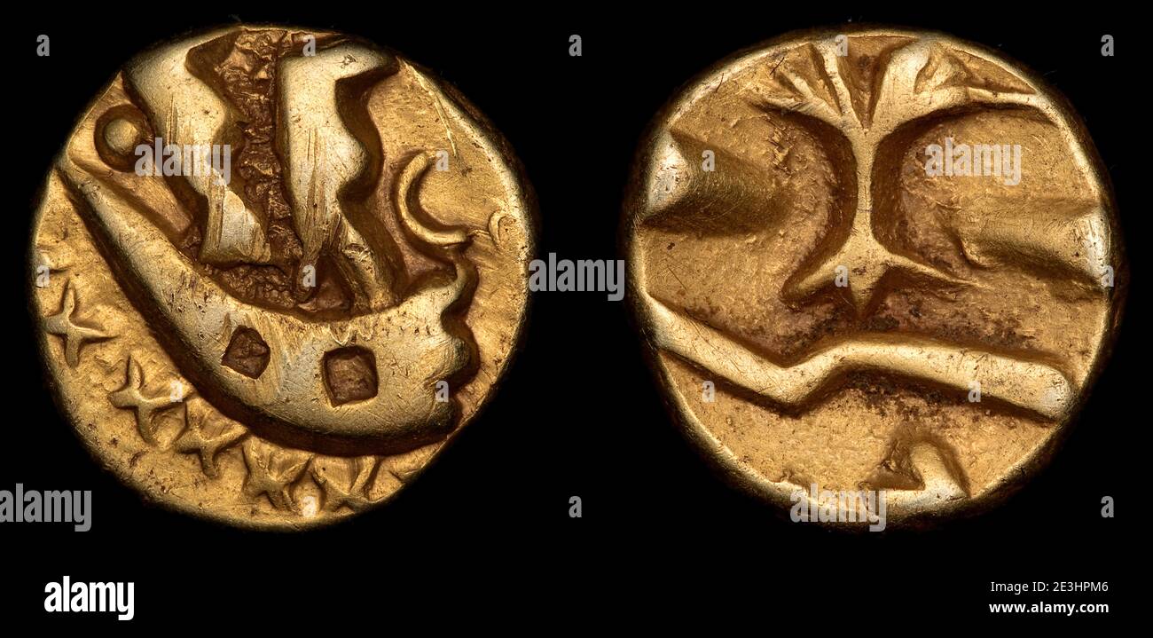 ABC 40 Morini 'Boat Tree' Quarter Stater Foto Stock