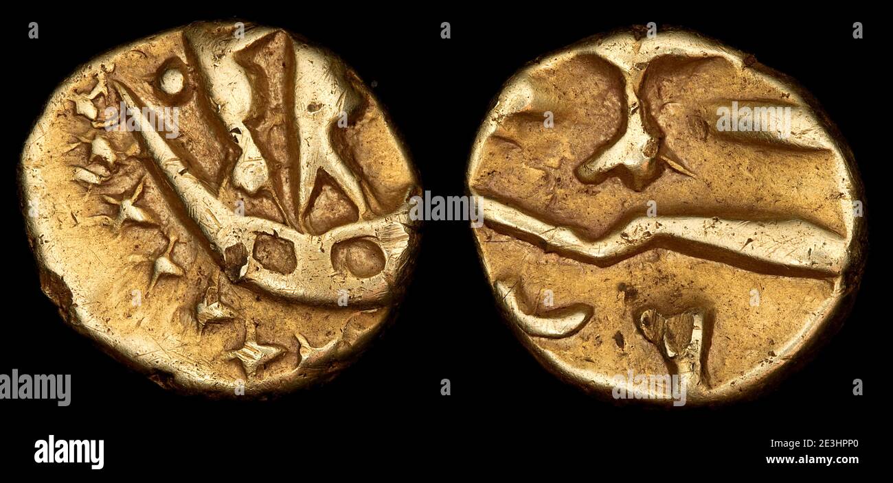 ABC 40 Morini 'Boat Tree' Quarter Stater Foto Stock