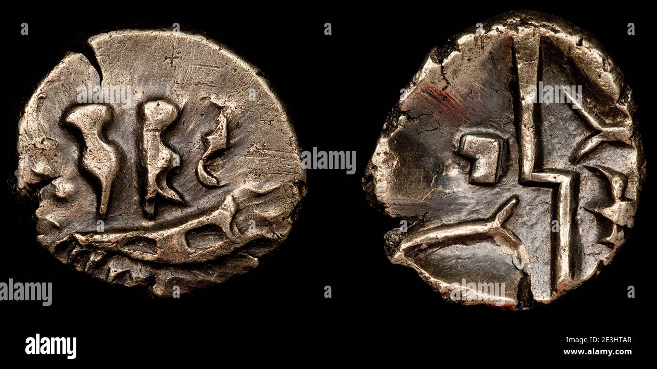 ABC 2208 Durotriges duro Boat Bird Quarter Stater Foto Stock