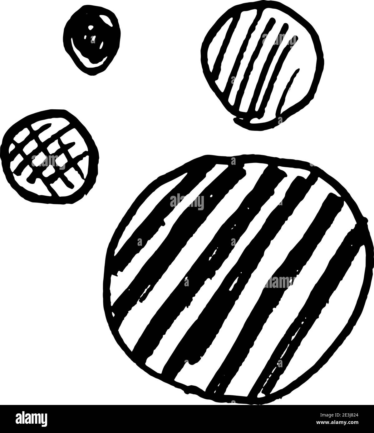 grafico a bolle Foto Stock