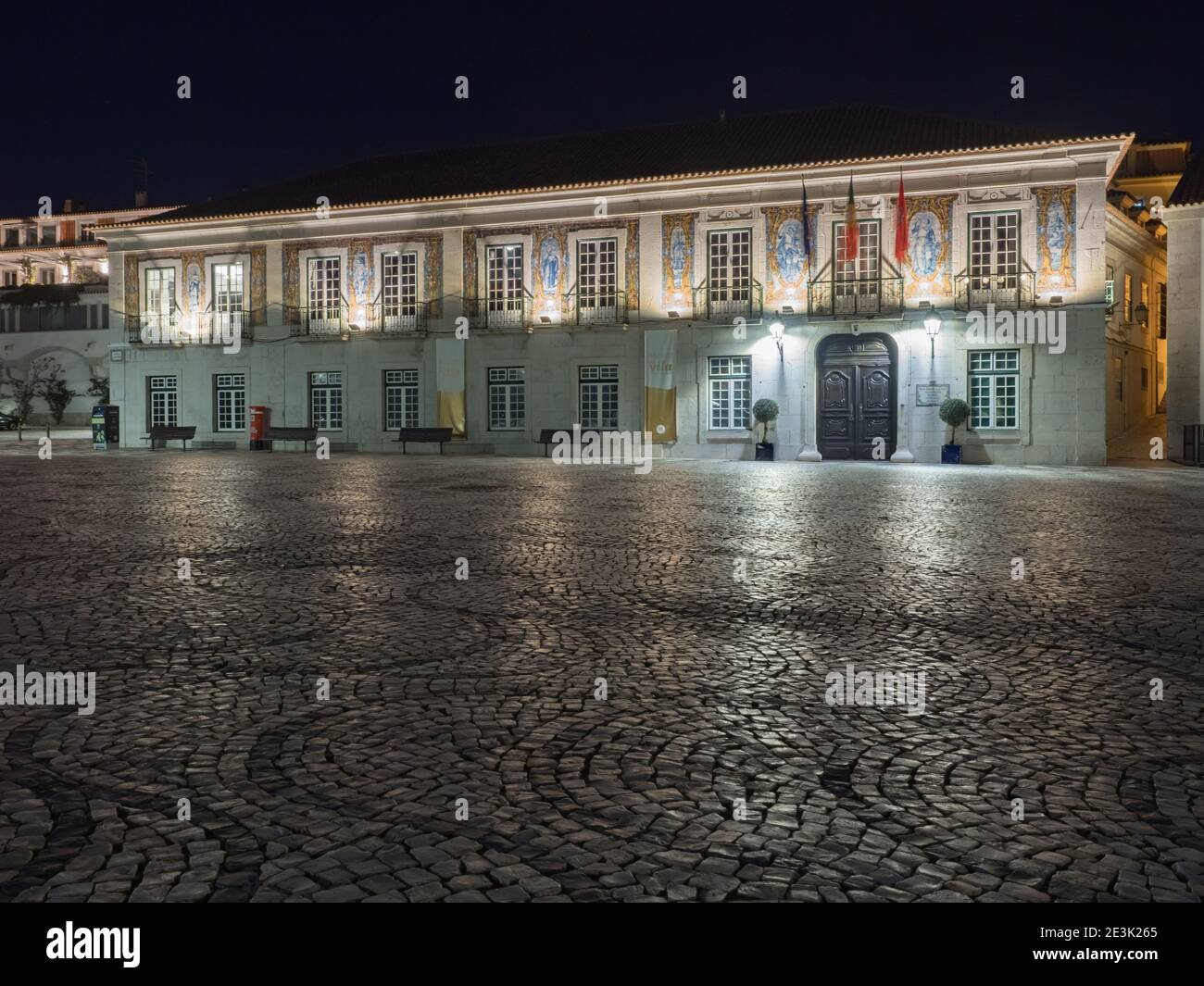 Cascais, Portogallo - Gen 2019: Era originariamente una città di pescatori, al 19 ° secolo divenne noto come luogo di riposo per la famiglia reale portoghese. Ci Foto Stock