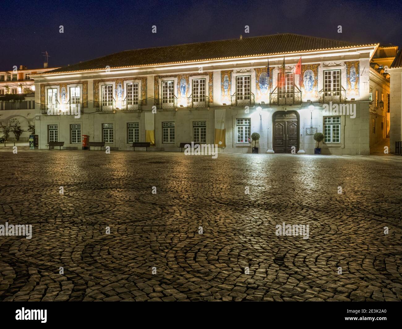 Cascais, Portogallo - Gen 2019: Era originariamente una città di pescatori, al 19 ° secolo divenne noto come luogo di riposo per la famiglia reale portoghese. Ci Foto Stock