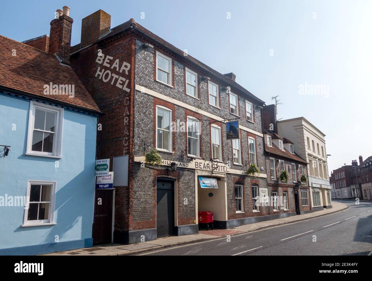 Bear Hotel, Havant, Hampshire, Regno Unito Foto Stock