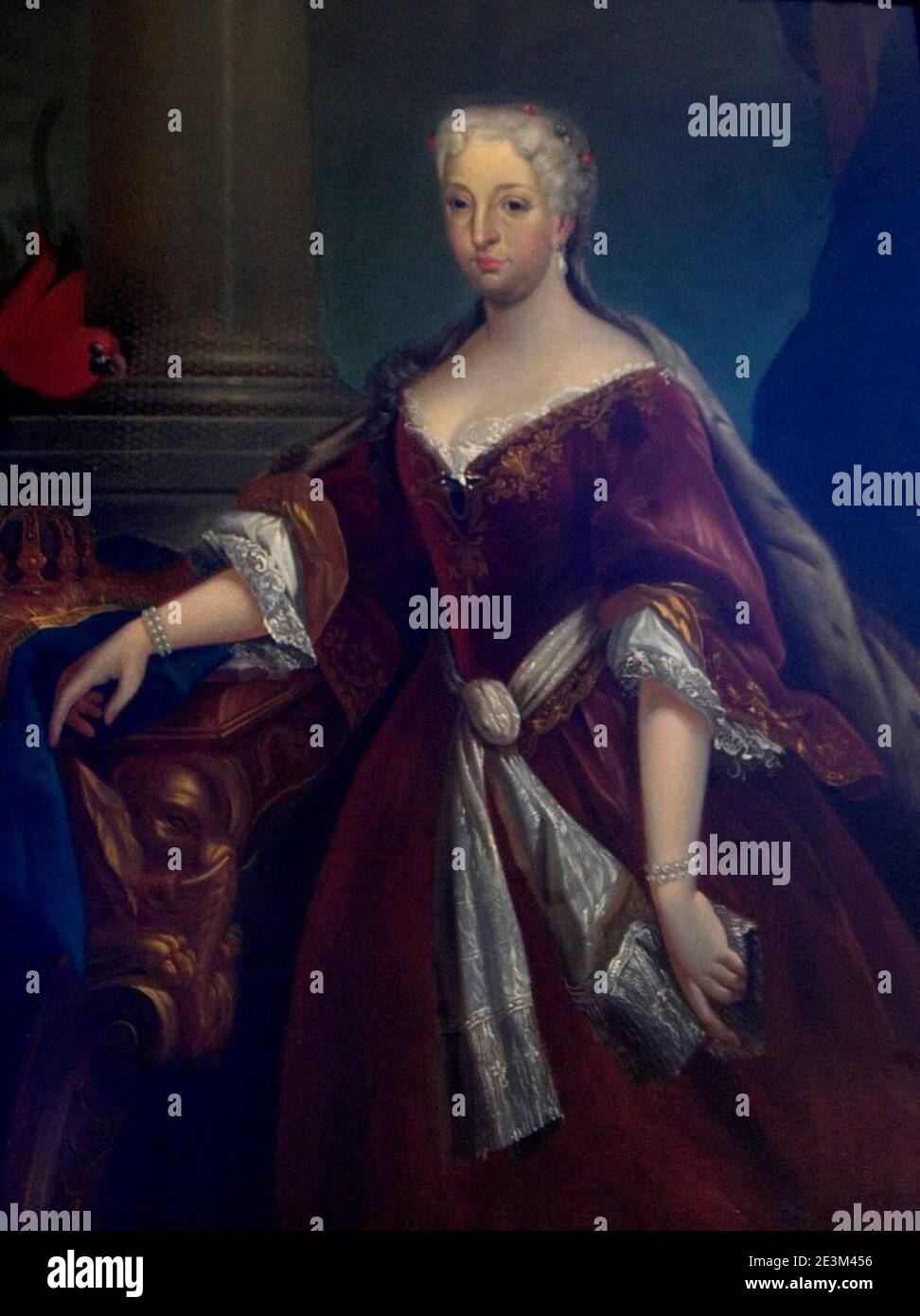 Maria Ana de Austria - Mariana. Foto Stock