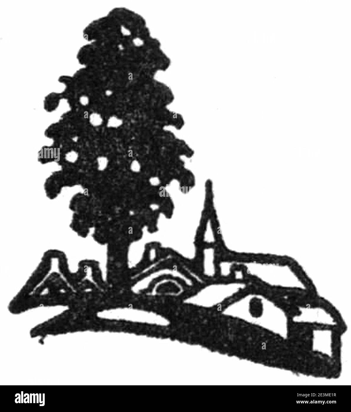 Main Street e altre poesie, Kilmer, 1917 DJVU pg 9 immagine. Foto Stock