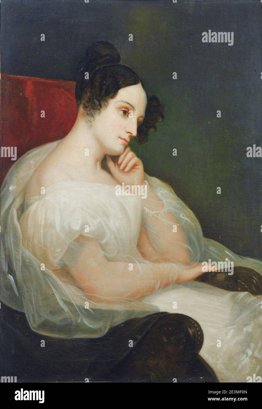 Marie-Joséphine Souham, Duchesse d'Elchingen, di Ary Scheffer. Foto Stock