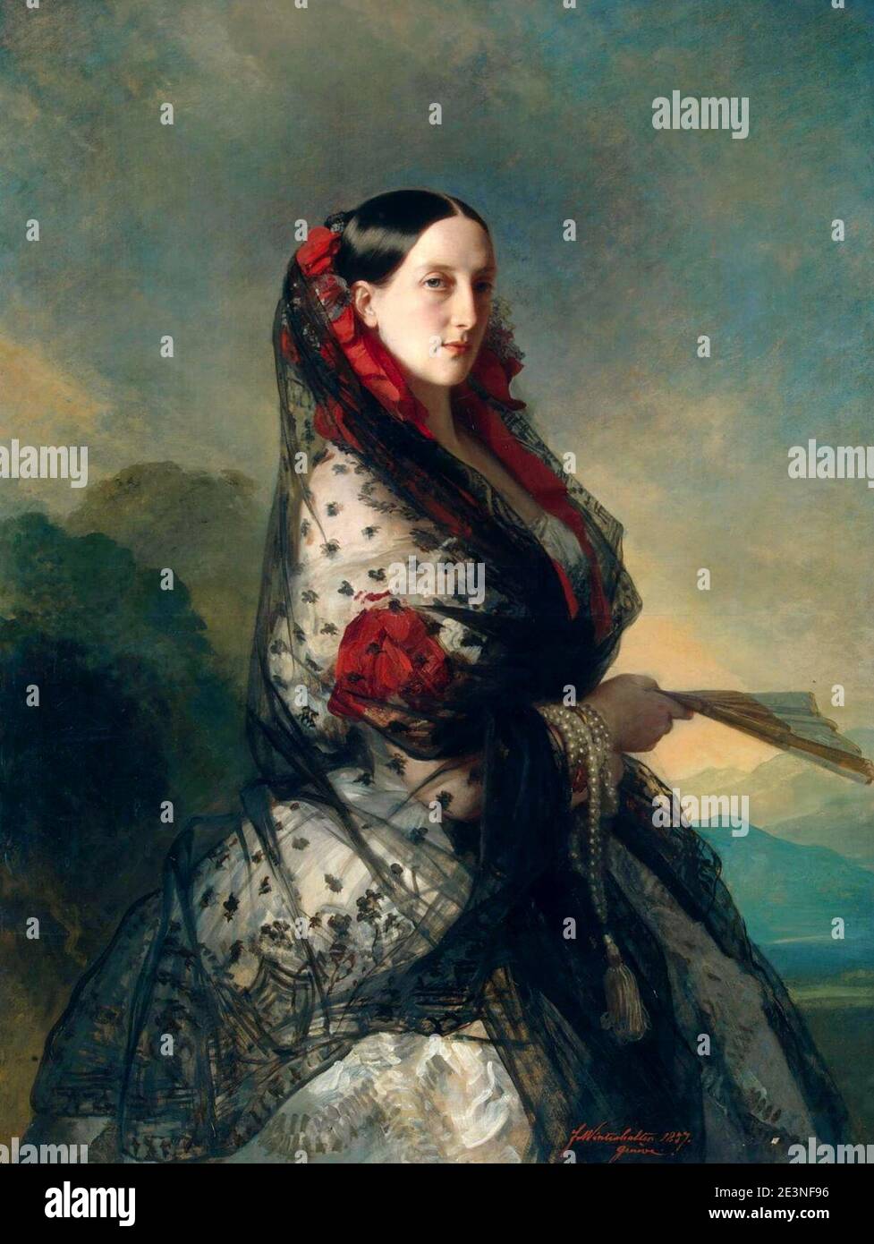 Maria Nikolaevna, Granduchessa di Russia e Duchessa di Leuchtenberg. Foto Stock