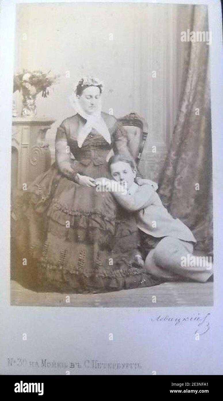 Maria nikolaevna duchessa di leuchtenberg immagini e fotografie stock