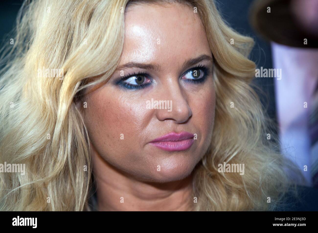 Monika Babisova, moglie Andrej Babis Foto Stock