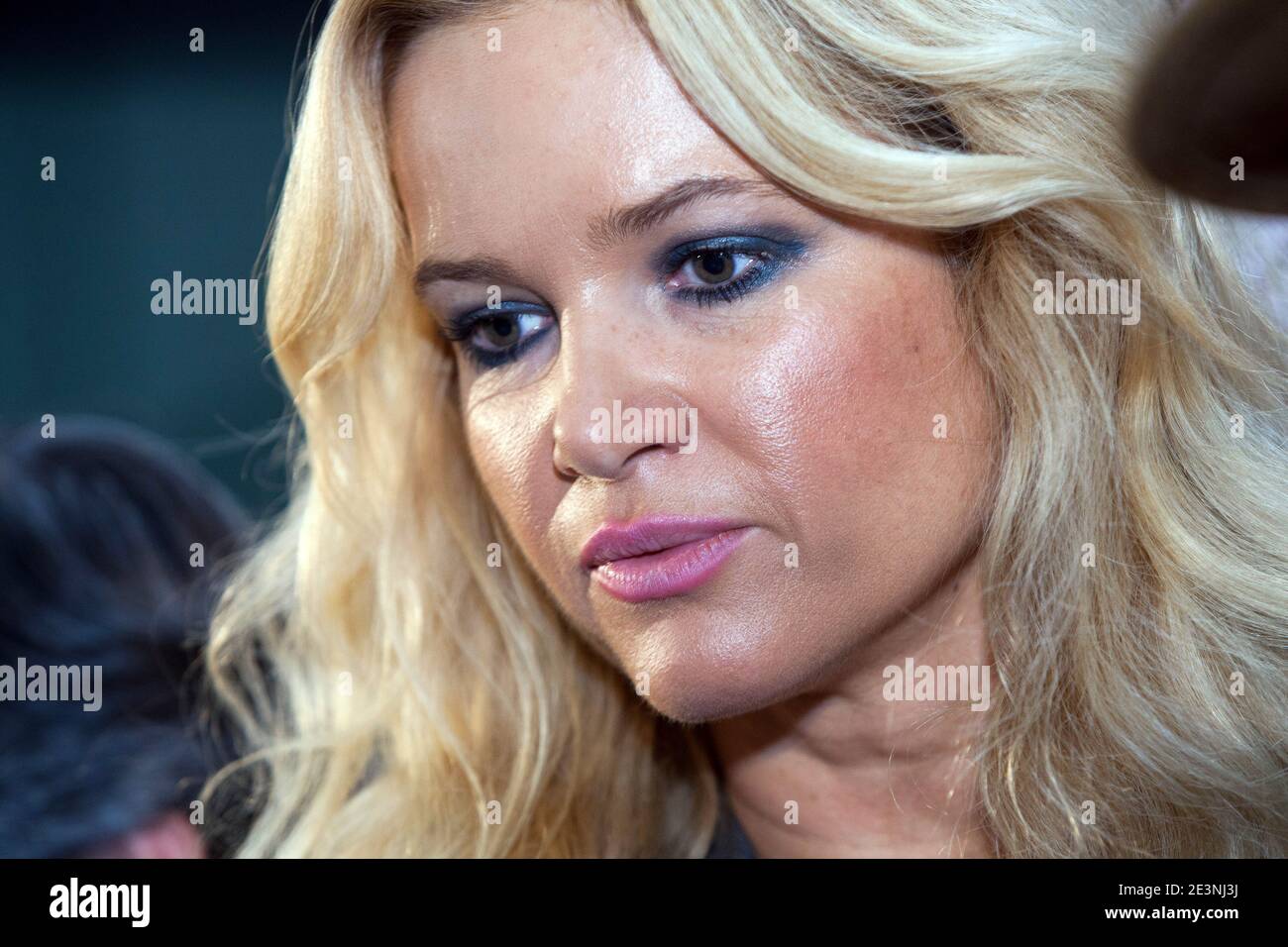 Monika Babisova, moglie Andrej Babis Foto Stock