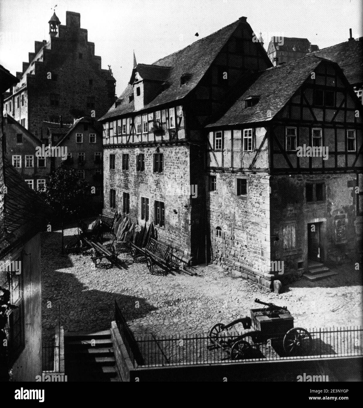 Marburg Kilian prima del 1877. Foto Stock