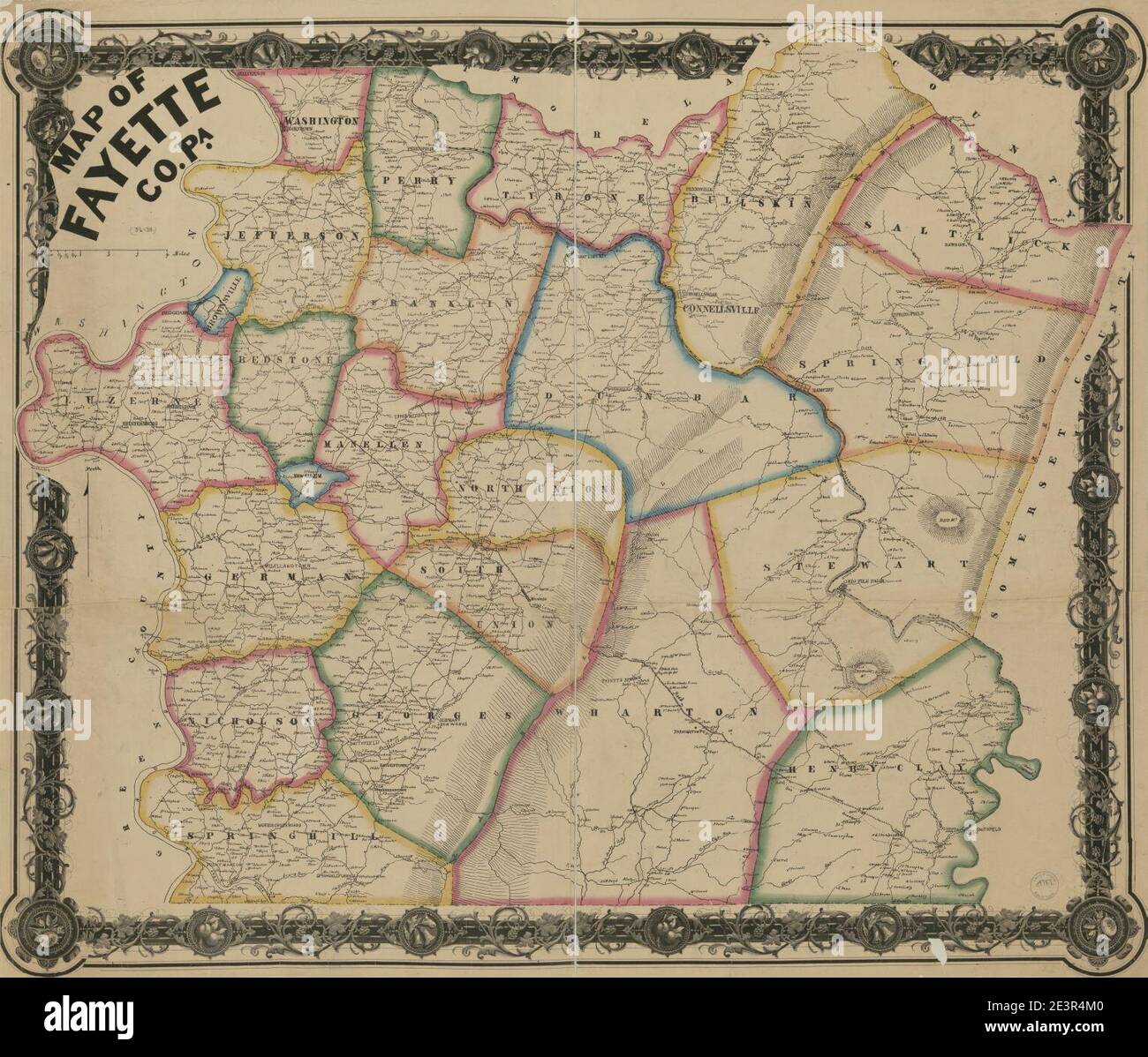 Mappa di fayette immagini e fotografie stock ad alta risoluzione Alamy