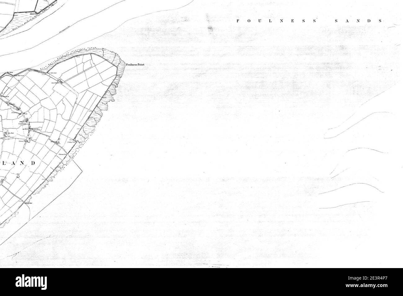 Mappa del foglio Essex 072, Ordnance Survey, 1872-1890. Foto Stock