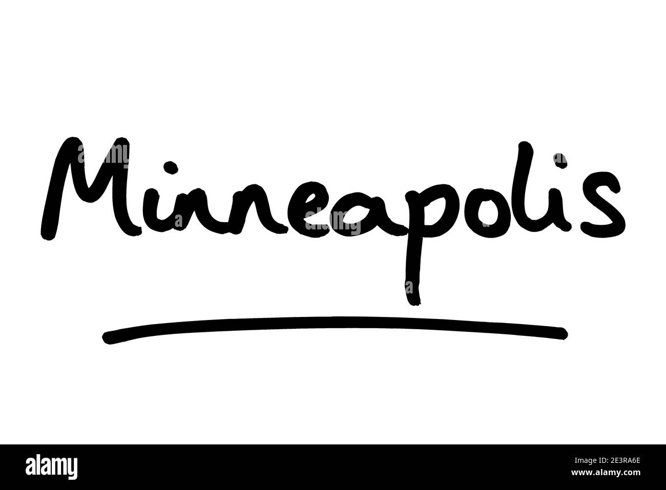 Minneapolis - una città dello stato del Minnesota, negli Stati Uniti d'America. Foto Stock
