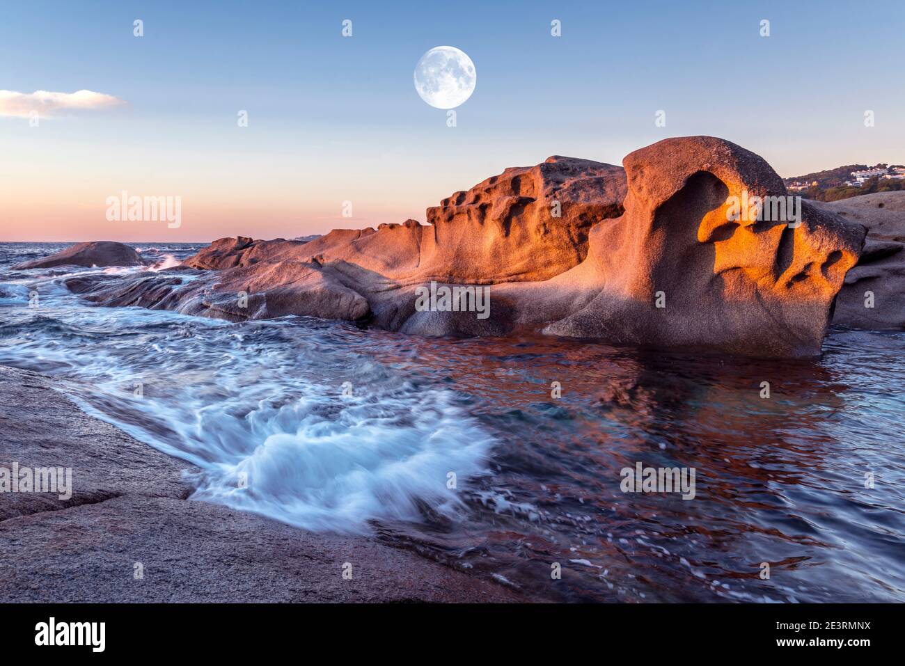 CALA ROQUES PLANES CALONGE PLATJA DE ARO COSTA BRAVA CATALOGNA SPAGNA Foto Stock