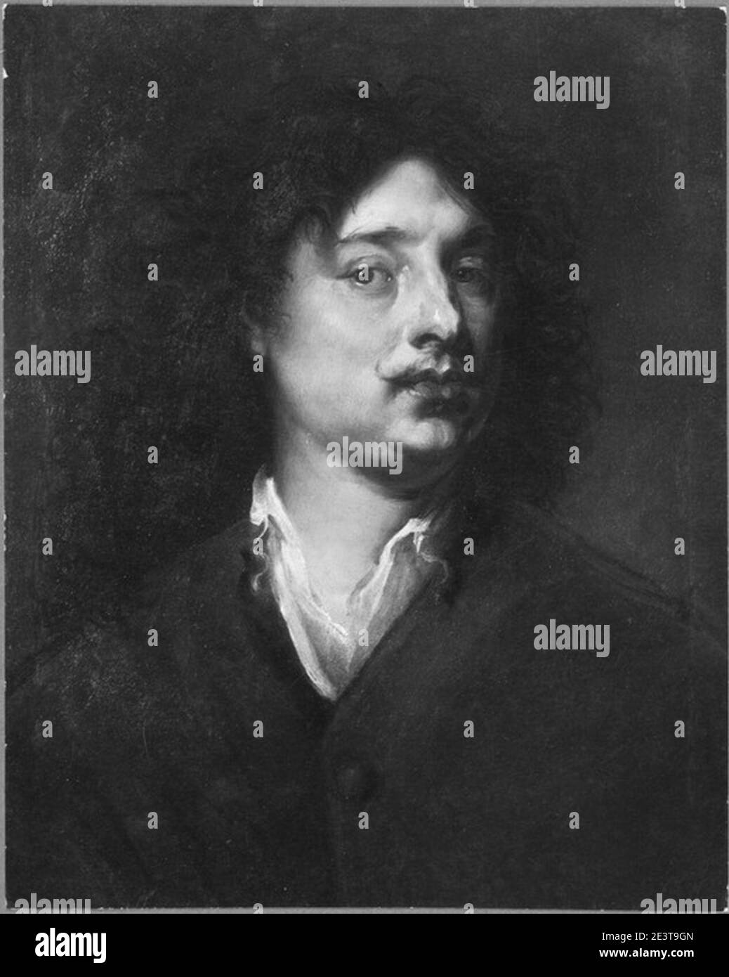 Modo di dopo Anthony van Dyck - Ritratto di un uomo, forse Adriaen Brouwer (-1638), ca. 1630 - 1632. Foto Stock