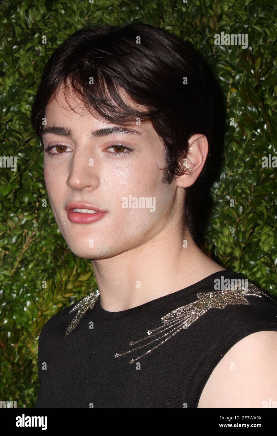 Harry Brent, figlio di Stephanie Seymour e Peter M. Brent partecipa alla decima cena annuale degli artisti del Festival del Cinema CHANEL Tribeca al Balthazar Restaurant di New York il 20 aprile 2015. Foto: Henry McGee/MediaPunch Foto Stock