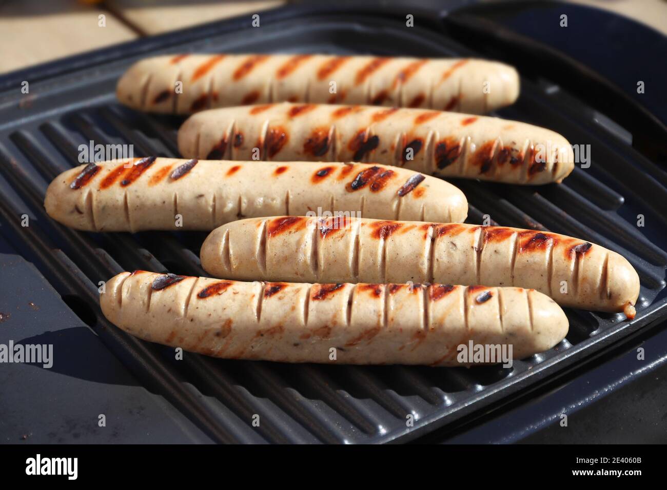 Thüringer Rostbratwurst immagine stock. Immagine di tradizionale - 161387693