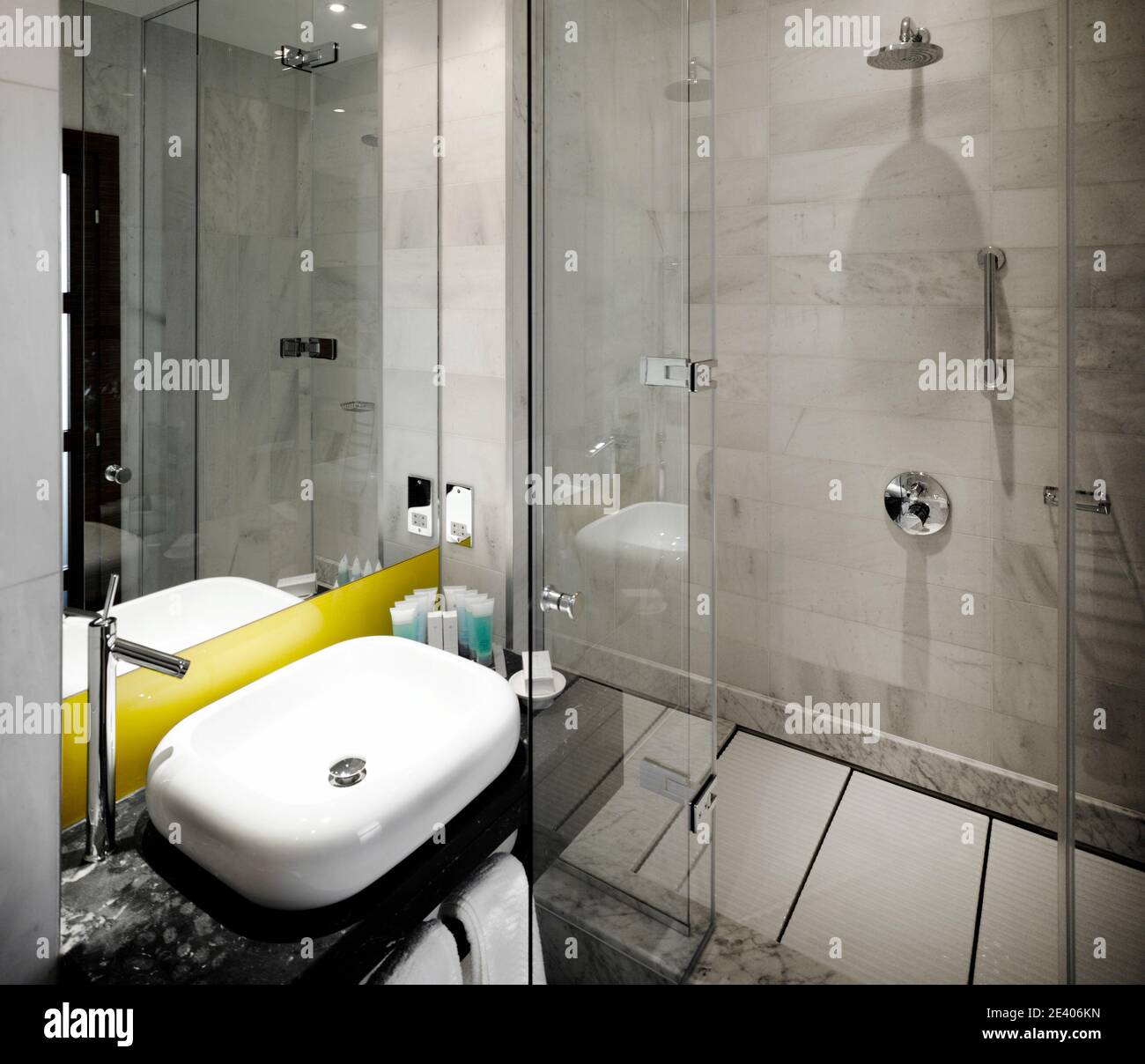 303 Deansgate 301 Deansgate Hilton Tower Beetham Tower cliente: Jetico + Whiles Località: Manchester, Greater Manchester. Architetto: Ian Simpson Arc Foto Stock