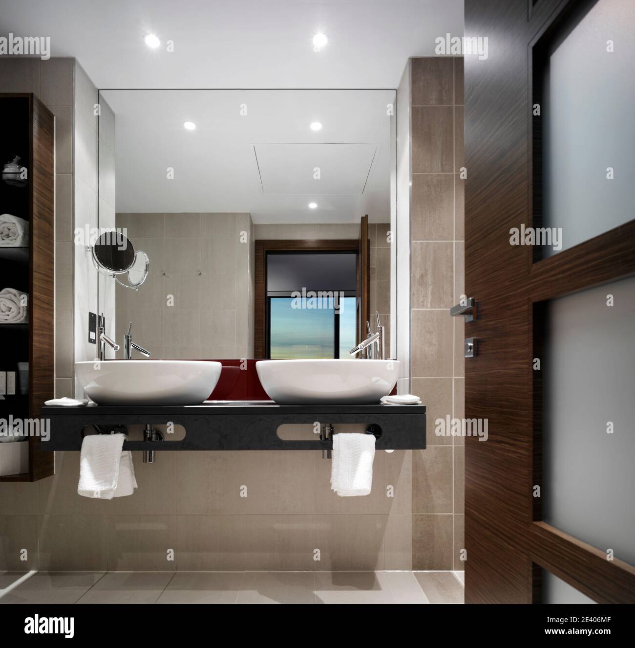 303 Deansgate 301 Deansgate Hilton Tower Beetham Tower cliente: Jetico + Whiles Località: Manchester, Greater Manchester. Architetto: Ian Simpson Arc Foto Stock