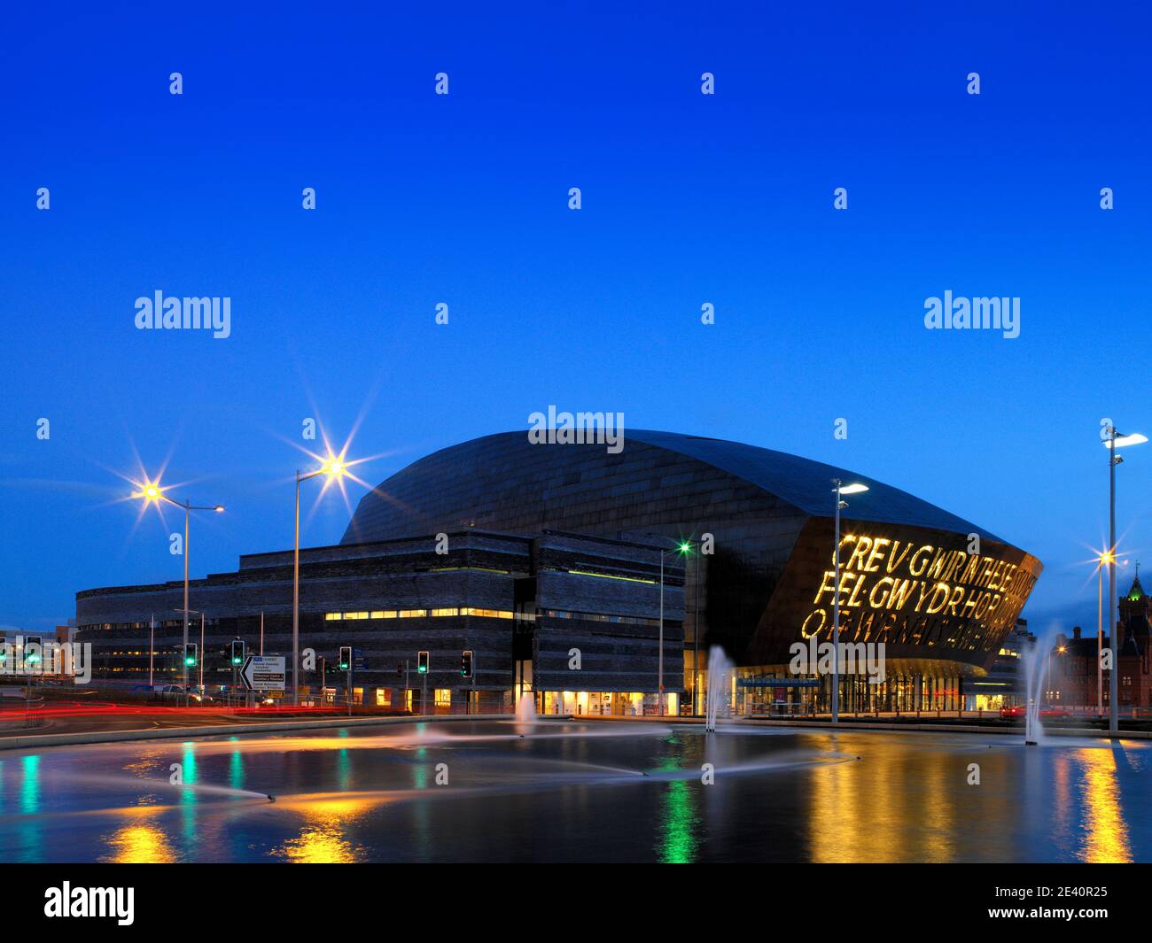 Wales Millennium Centre, Cardiff Architects: Capita Percy Thomas Foto Stock