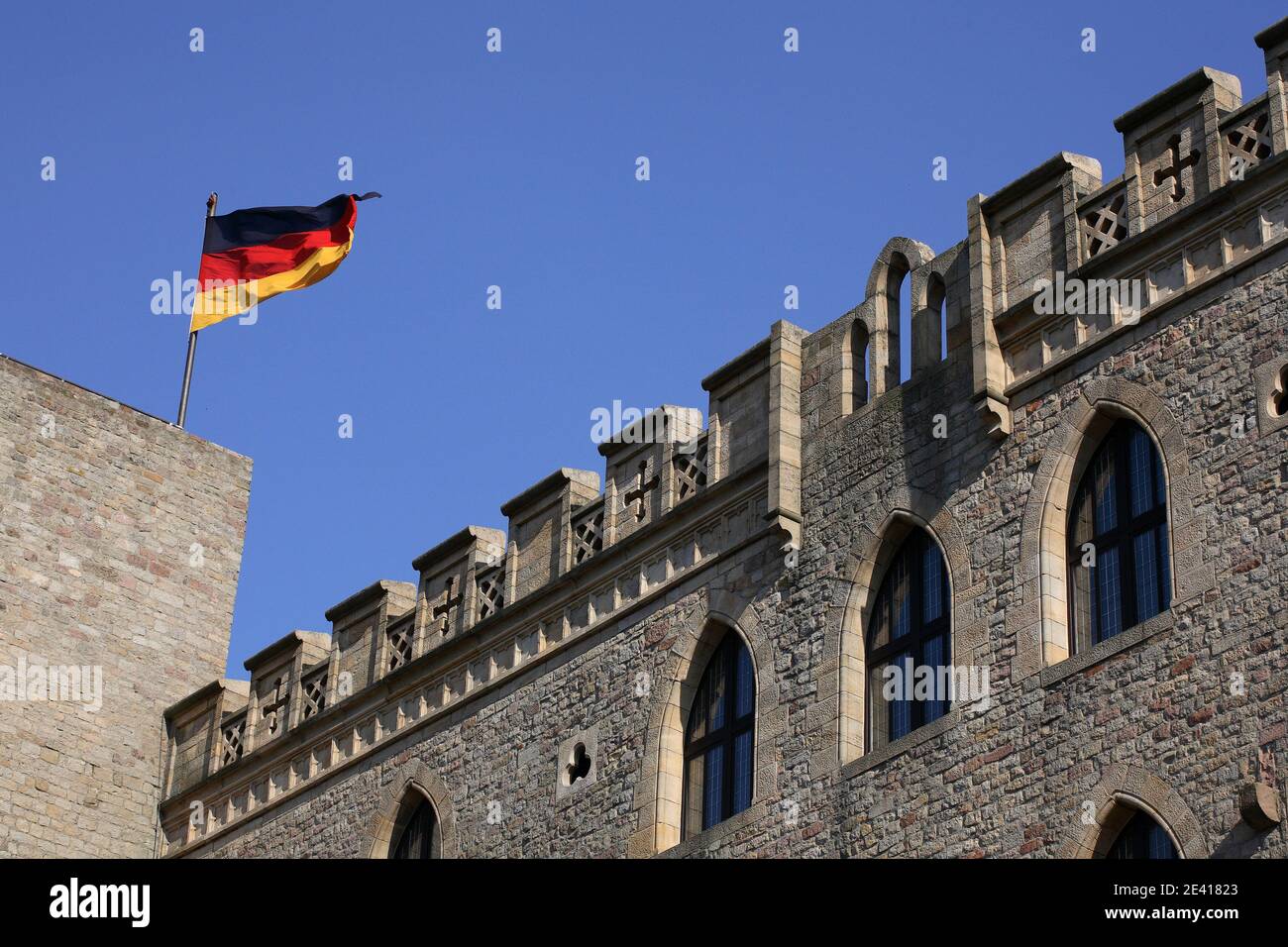 Nordfassade und Nordturm, dettaglio Foto Stock