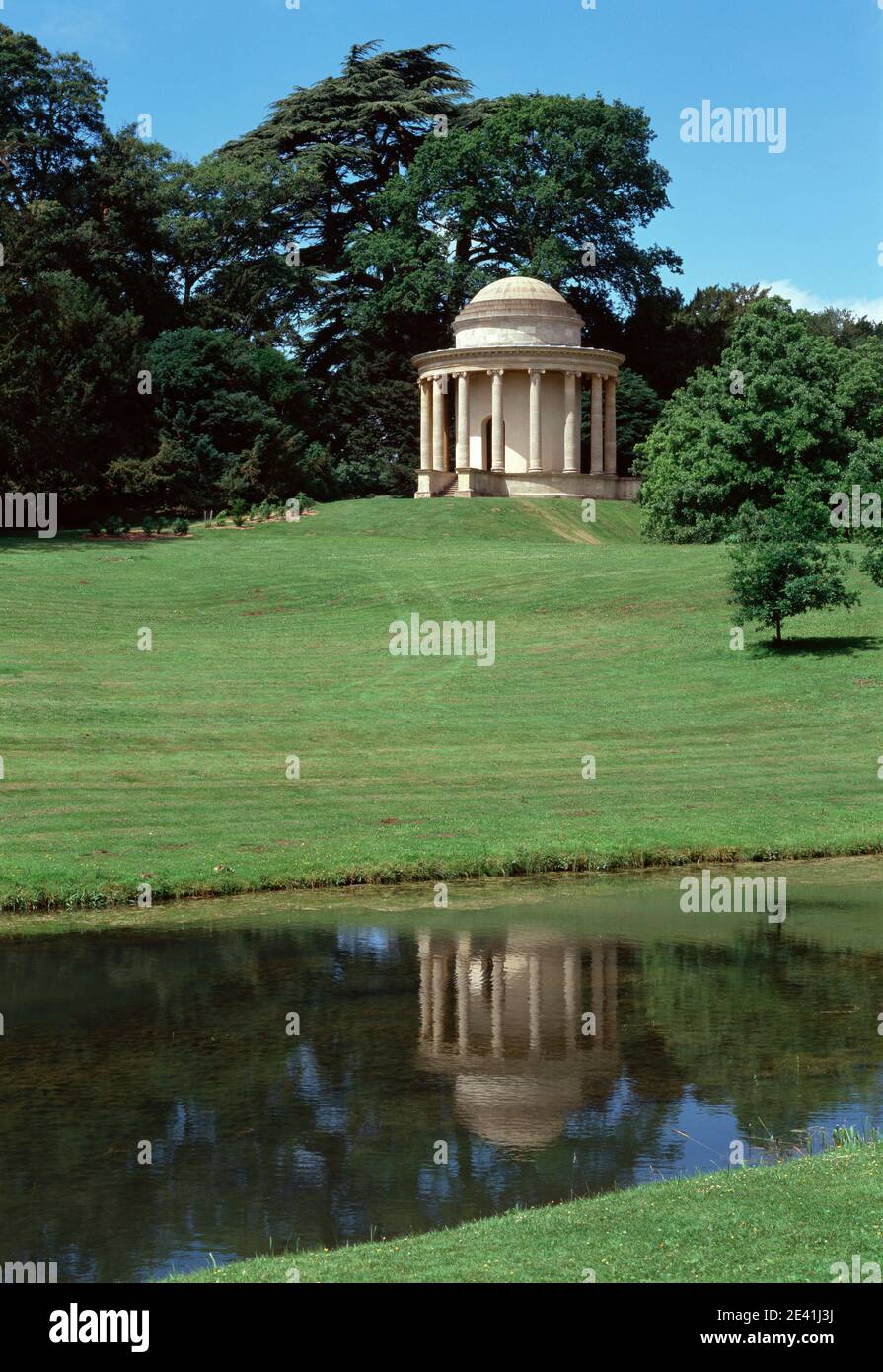 Elysische Felder e Tempio delle virtù antiche Foto Stock