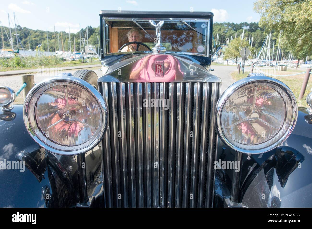 Vintage Rolls Royce Foto Stock