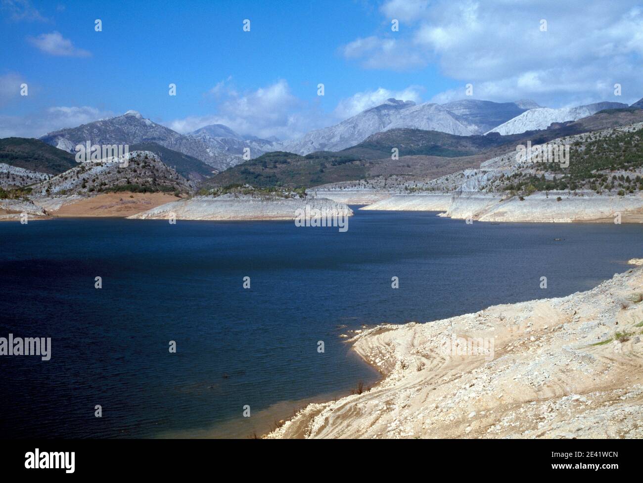 Embalse de los barios de la luna Foto Stock