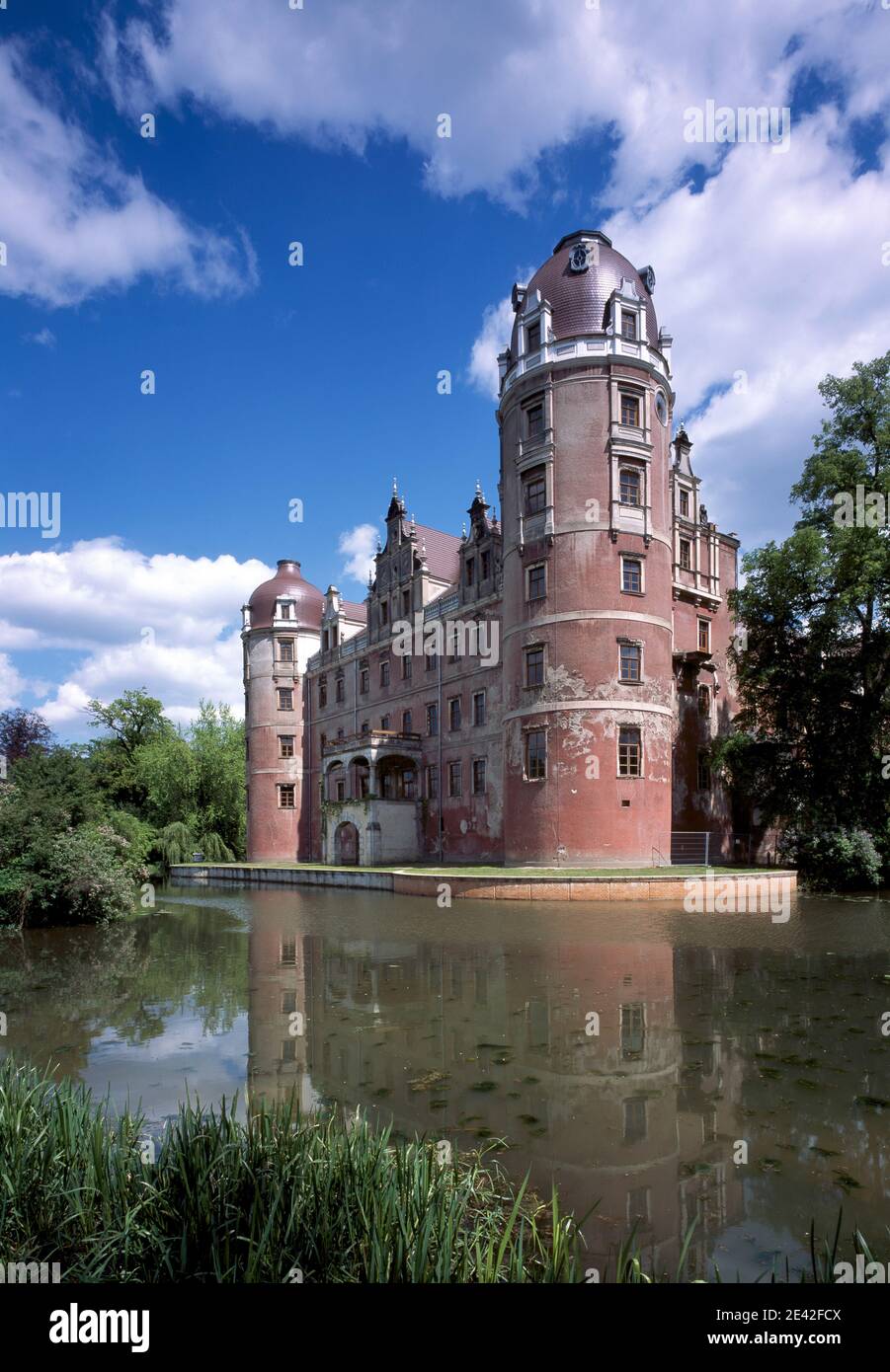 Neues Schloß von Süden Foto Stock