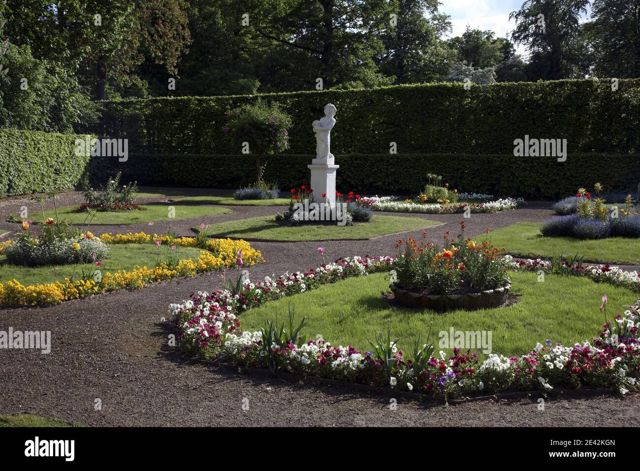 Russischer Garten von 1811 Foto Stock