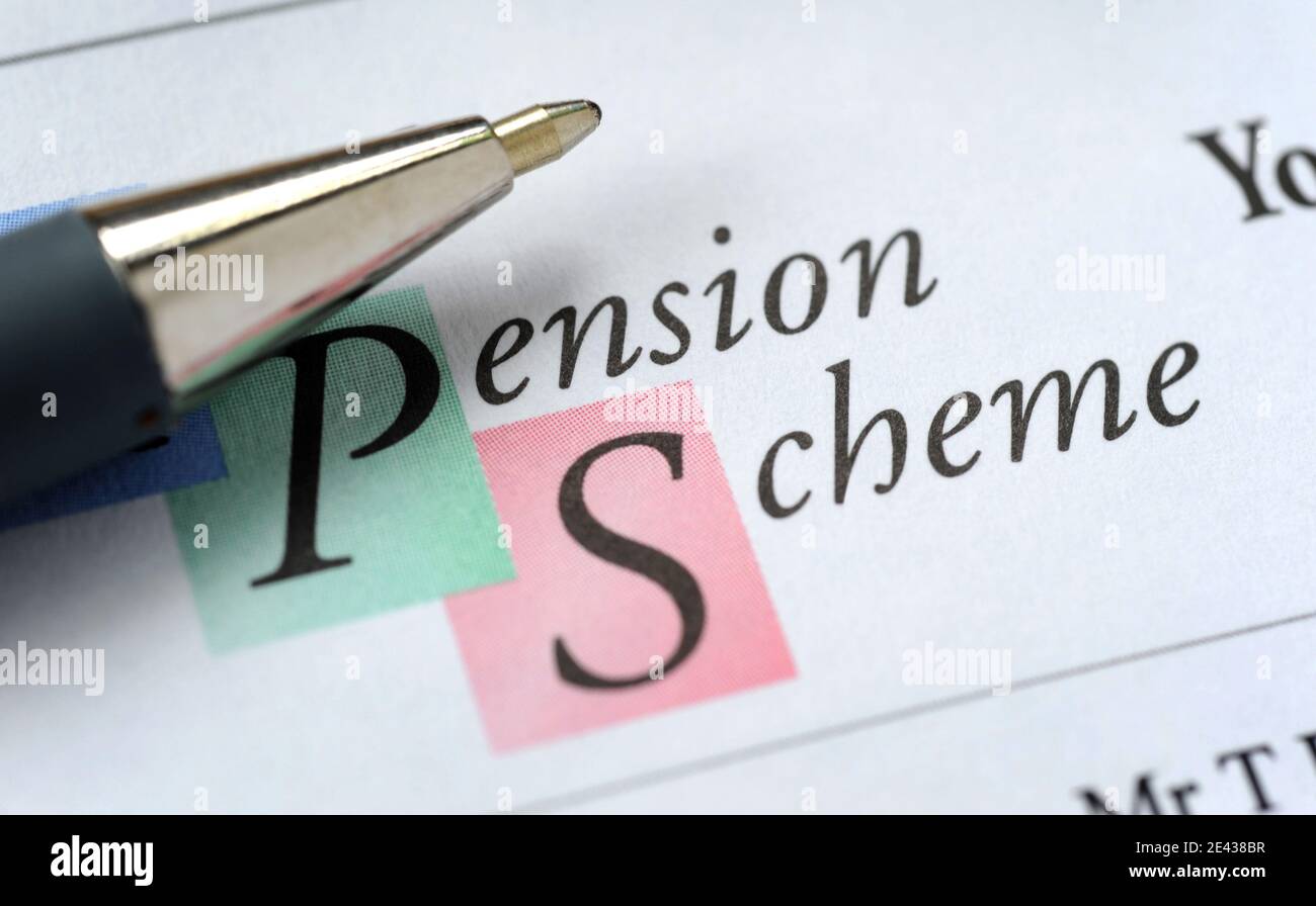 LETTERA DI REGIME PENSIONISTICO CON PENSIONE DI PENSIONE DI PENSIONE DI PENSIONE DI PENSIONE DI PENSIONE DI PENSIONE DI PENSIONE DI RE ETC REGNO UNITO Foto Stock