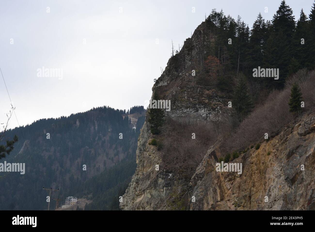 Rundreise durch Alpen a Österreich Foto Stock