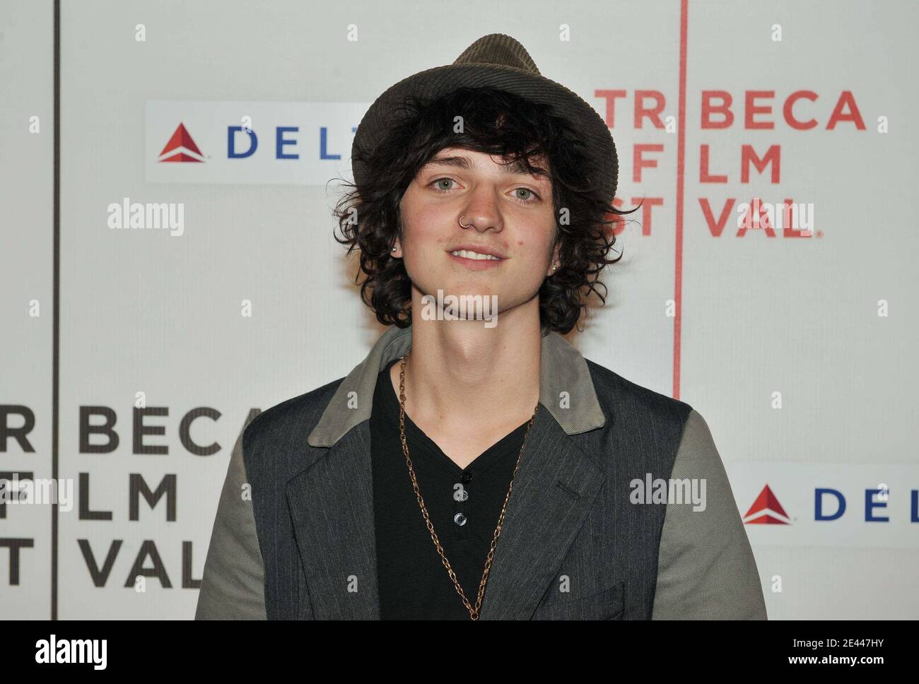 L'attore Sebastian Gregory arrivò per la prima di 'Accidents Happen' durante il 2009 Tribeca Film Festival al Tribeca Performing Arts Center/BMCC a New York City, NY, USA il 23 aprile 2009. Foto di Slaven Vlasic/ABACAPRESS.COM Foto Stock