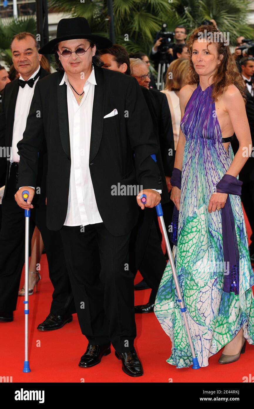 Marc Veyrat è arrivato alla proiezione di "febbre da pring" durante il 62° Festival del Cinema di Cannes al Palais des Festivals di Cannes, in Francia, il 14 maggio 2009. Foto di Nebinger-Orban/ABACAPRESS.COM Foto Stock