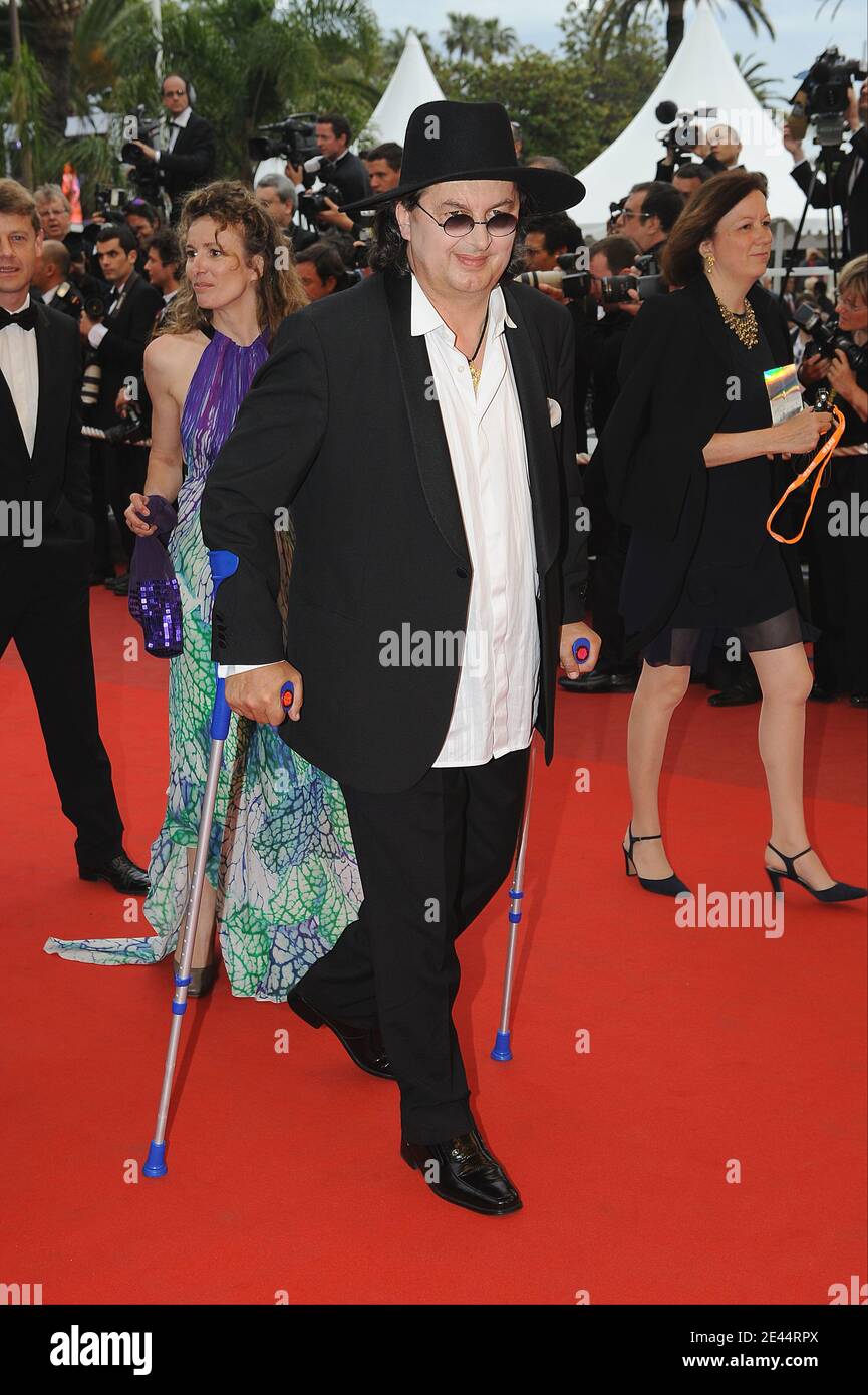 Marc Veyrat è arrivato alla proiezione di "febbre da pring" durante il 62° Festival del Cinema di Cannes al Palais des Festivals di Cannes, in Francia, il 14 maggio 2009. Foto di Nebinger-Orban/ABACAPRESS.COM Foto Stock