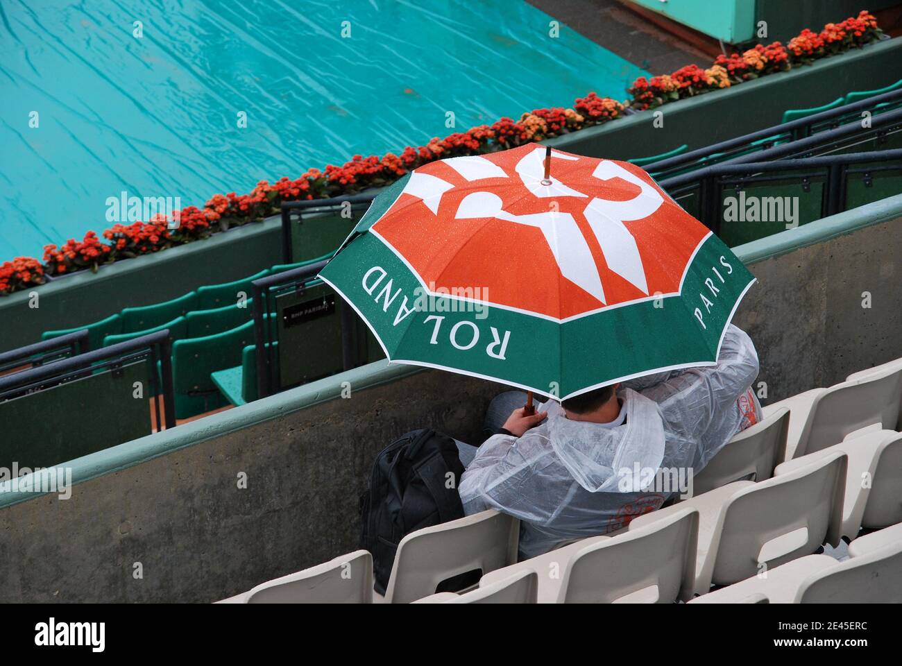 Illustrazione al French Open di tennis allo stadio Roland Garros di Parigi, Francia, il 26 maggio 2009. Foto di Thierry Plessis/ABACAPRESS.COM Foto Stock