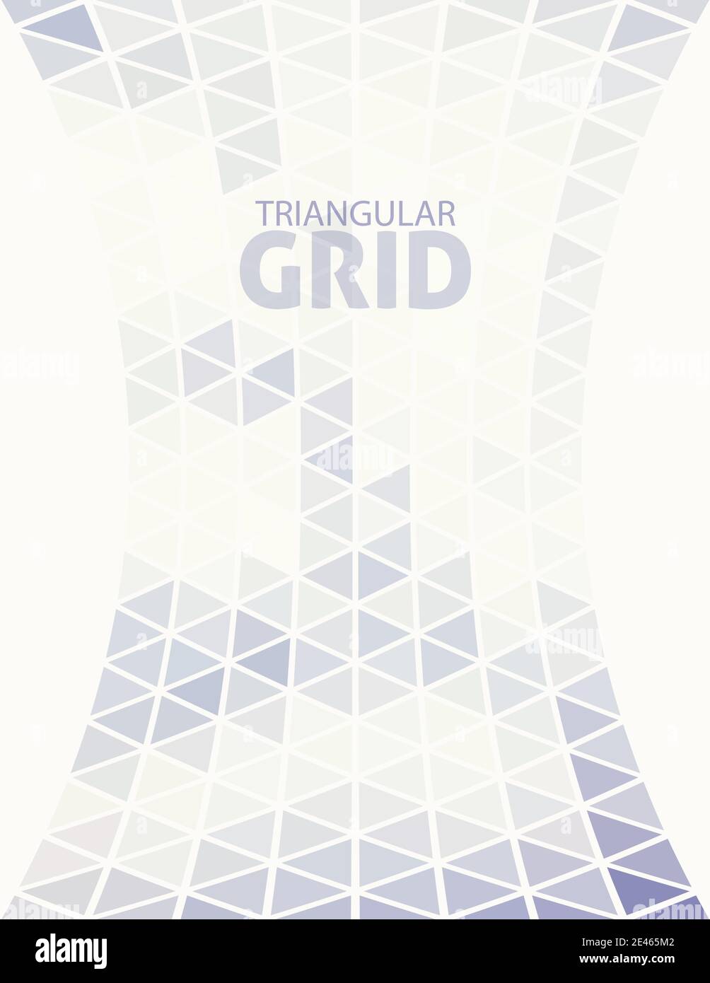 Sfondo sottile con griglia triangolare. Modello sottile astratto con triangoli trasparenti. Sfondo grafico vettoriale Illustrazione Vettoriale