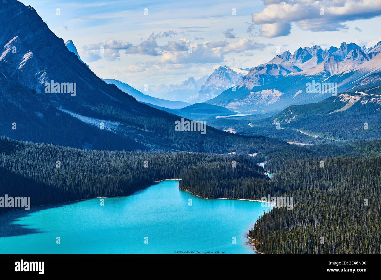 Il Parco Nazionale di Banff Foto Stock