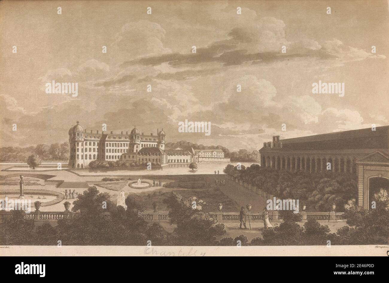 S. C. Merzgot, Chantilly; pagina 60 (Volume uno). Dominio pubblico Foto Stock