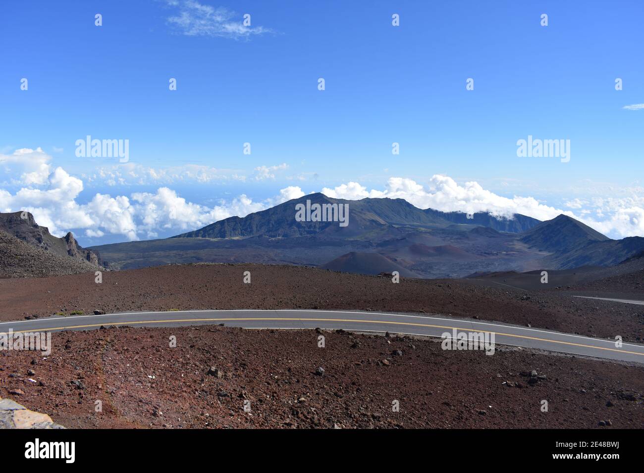 Haleakala High Altitude Observatory Site primo osservatorio di ricerca astronomica su Maui Hawaii Foto Stock