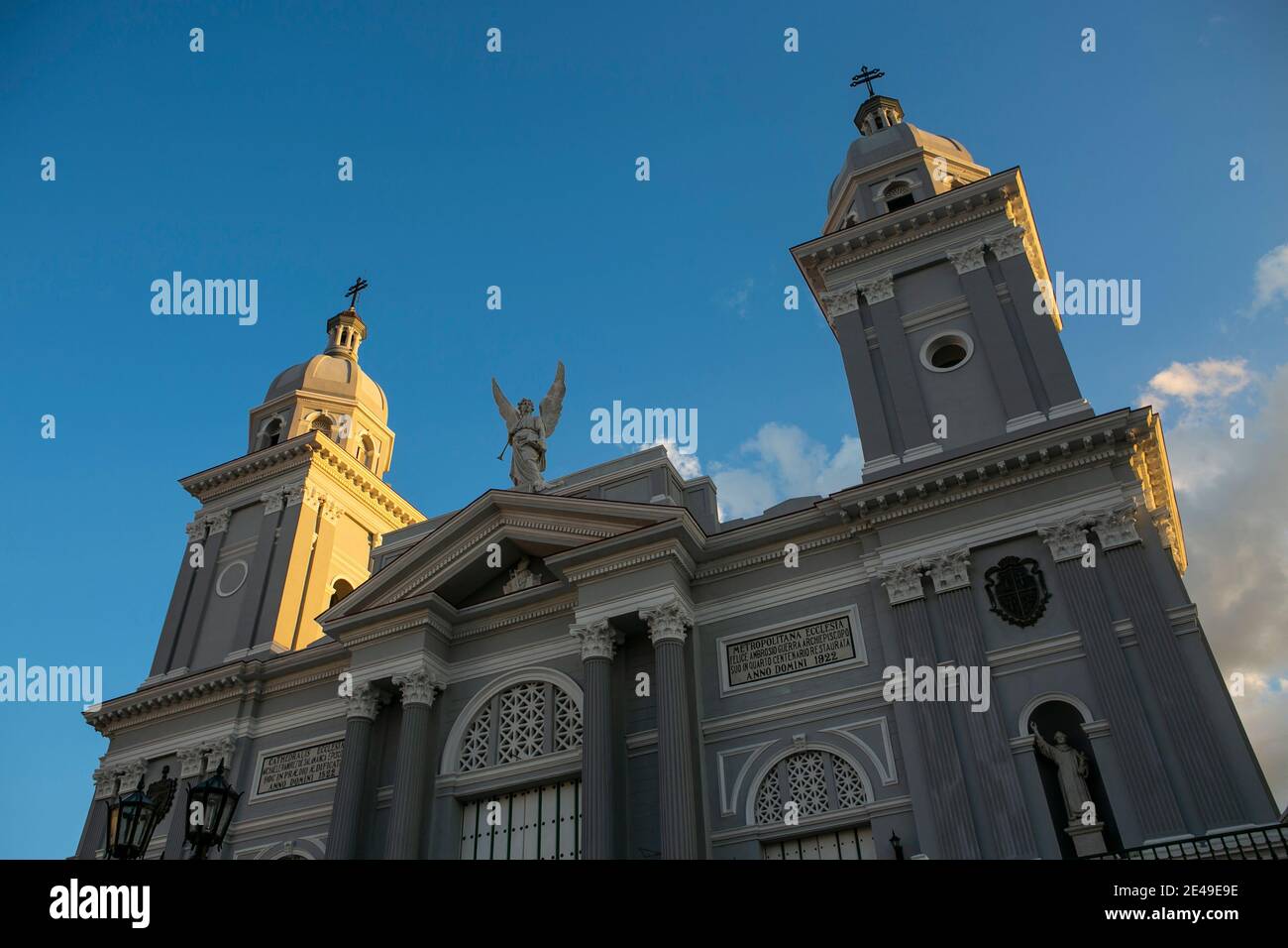 Cattedrale di nostra Signora dell'Assunzione, Santiago de Cuba, Cuba Foto Stock