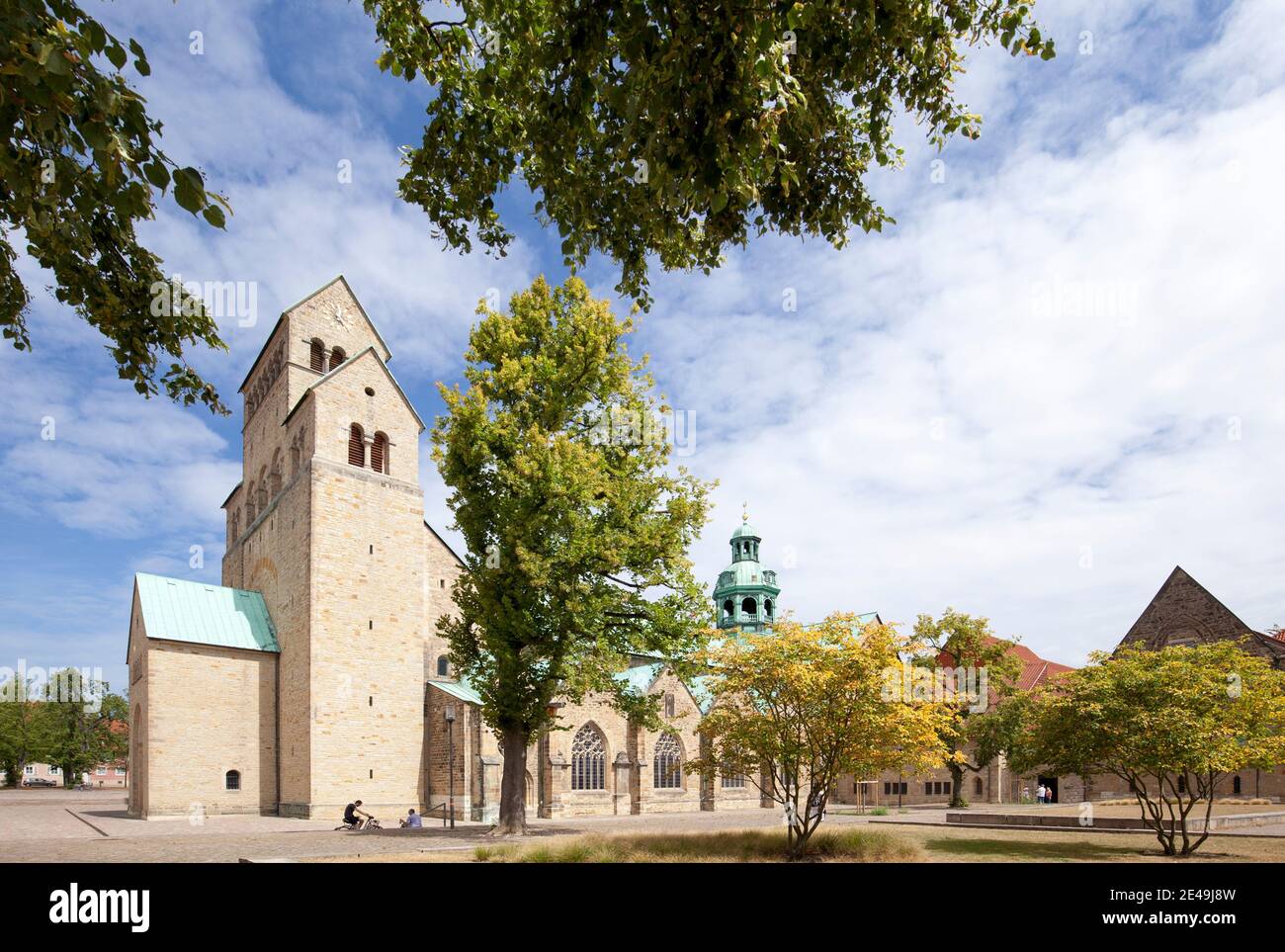 Chiesa di Sankt Michaelis, UNESCO, Hildesheim Foto Stock